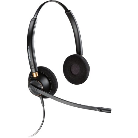 Poly EncorePro HW520, NA, ROW - EncorePro Over-the-head NC Binaural Headset 89434-01
